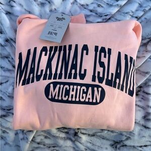 Peach Mackinac Island Sweatshirt
